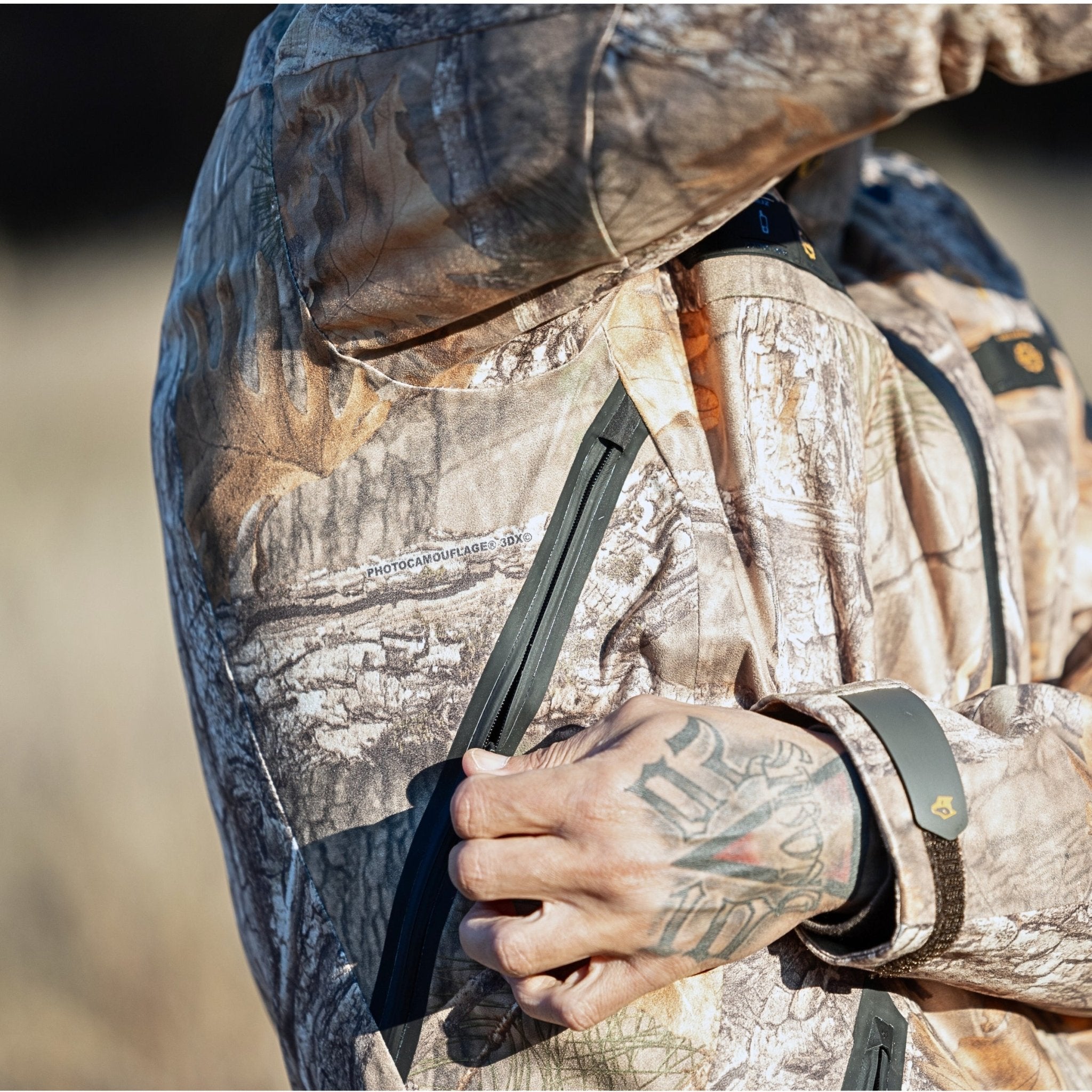 camouflage rain gear Best 5wl Lightweight Hunting rain jacket-waterproof coat