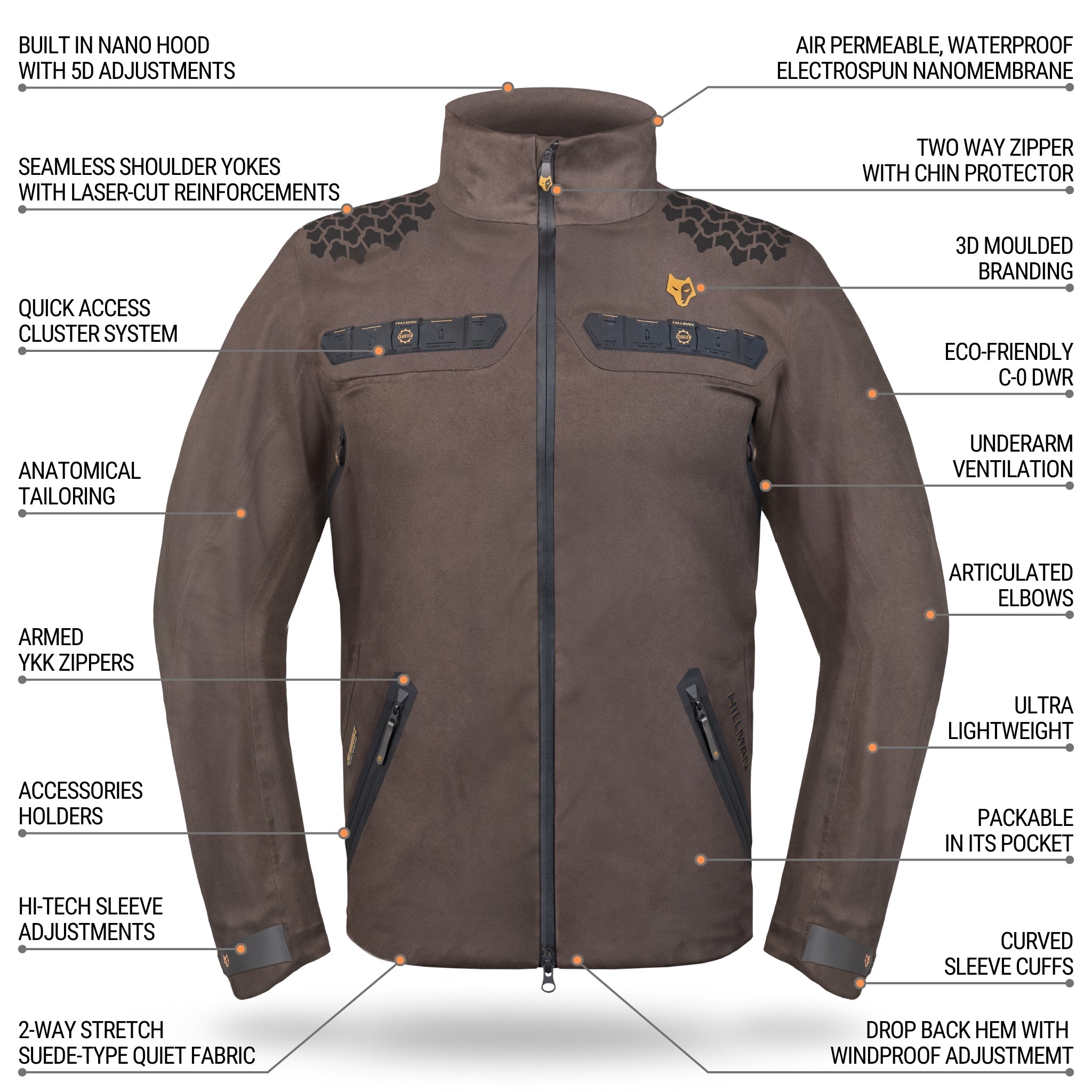 Hunting rain jacket mens hunting clothing womens hunting jacket