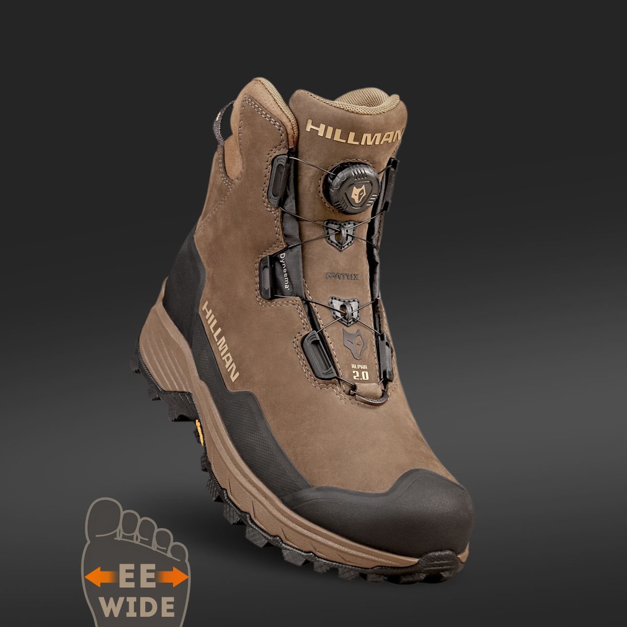 hunting boots for wide feet - DRYHUNT