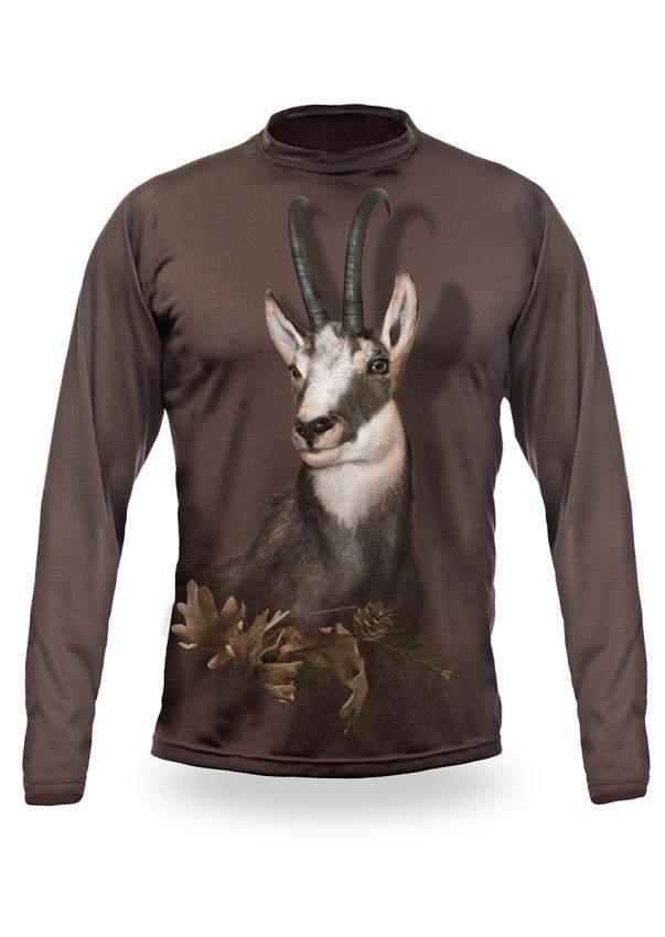 Shirts-CHAMOIS 3D T-Shirt Long Sleeve - 3010-Hillman-Hunting-Shop