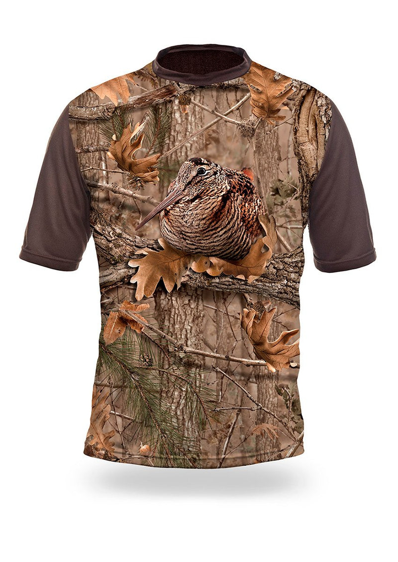 Shirts-Woodcock 3D T-Shirt Short Sleeve - 1008-Hillman-Hunting-Shop