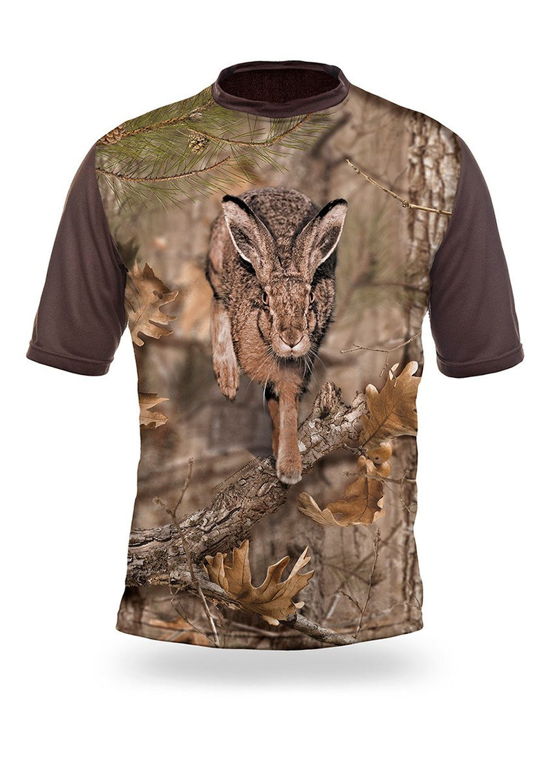 Shirts-Hare 3D T-Shirt Short Sleeve - 1013-Hillman-Hunting-Shop