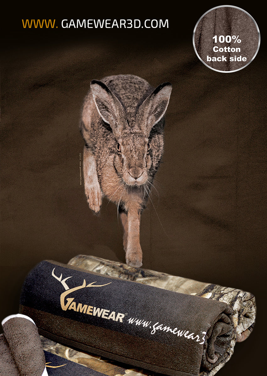 100x160cm Towel Hare | Hillman Hunting