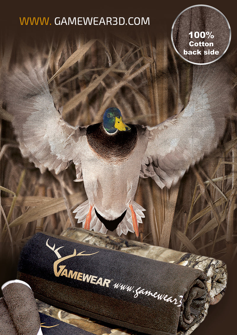 100x160cm Towel Mallard | Hillman Hunting