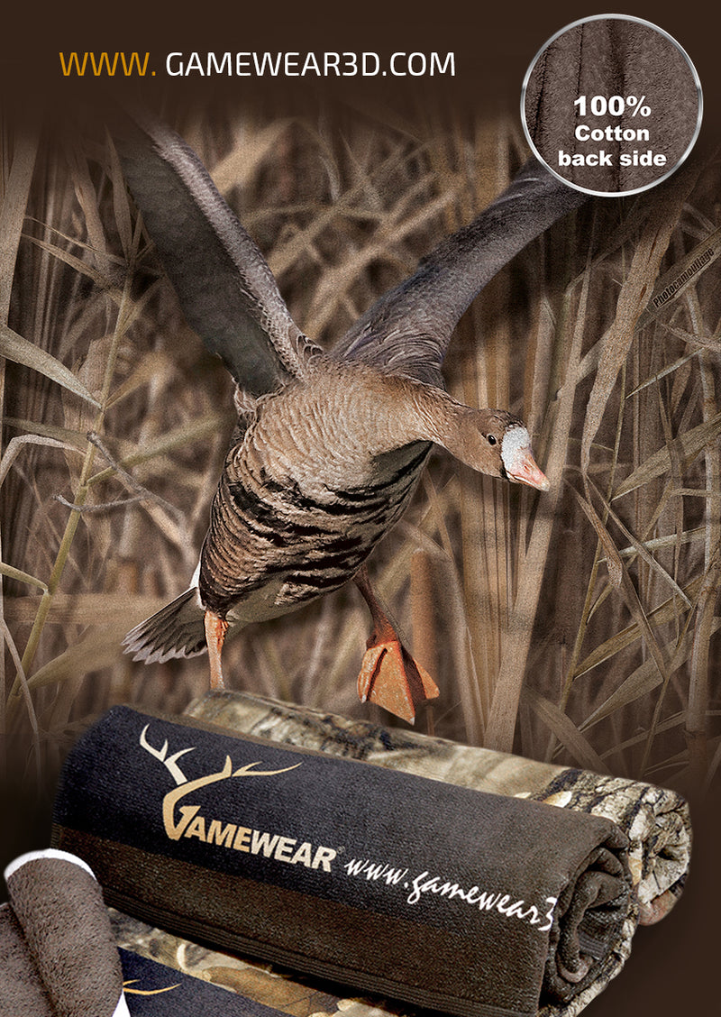 100x160cm Towel White Fronted Goose | Hillman Hunting