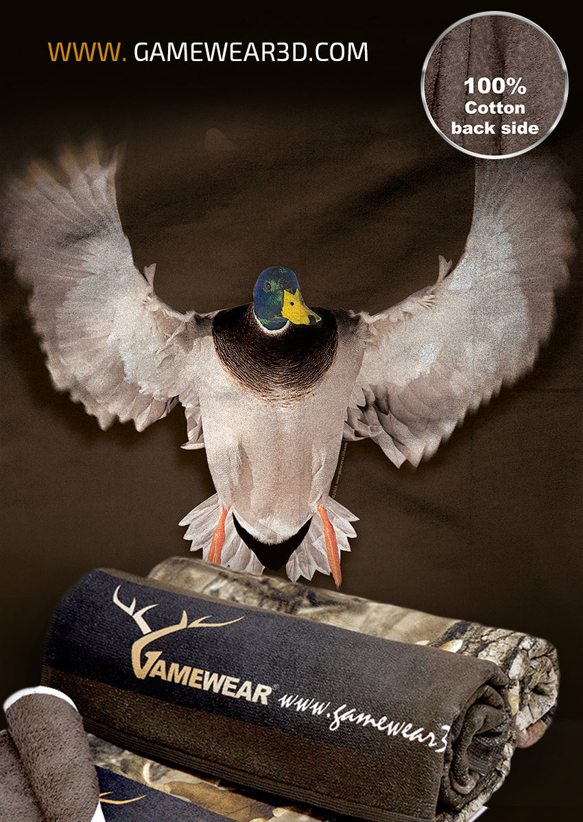 100x160cm Towel Mallard | Hillman Hunting