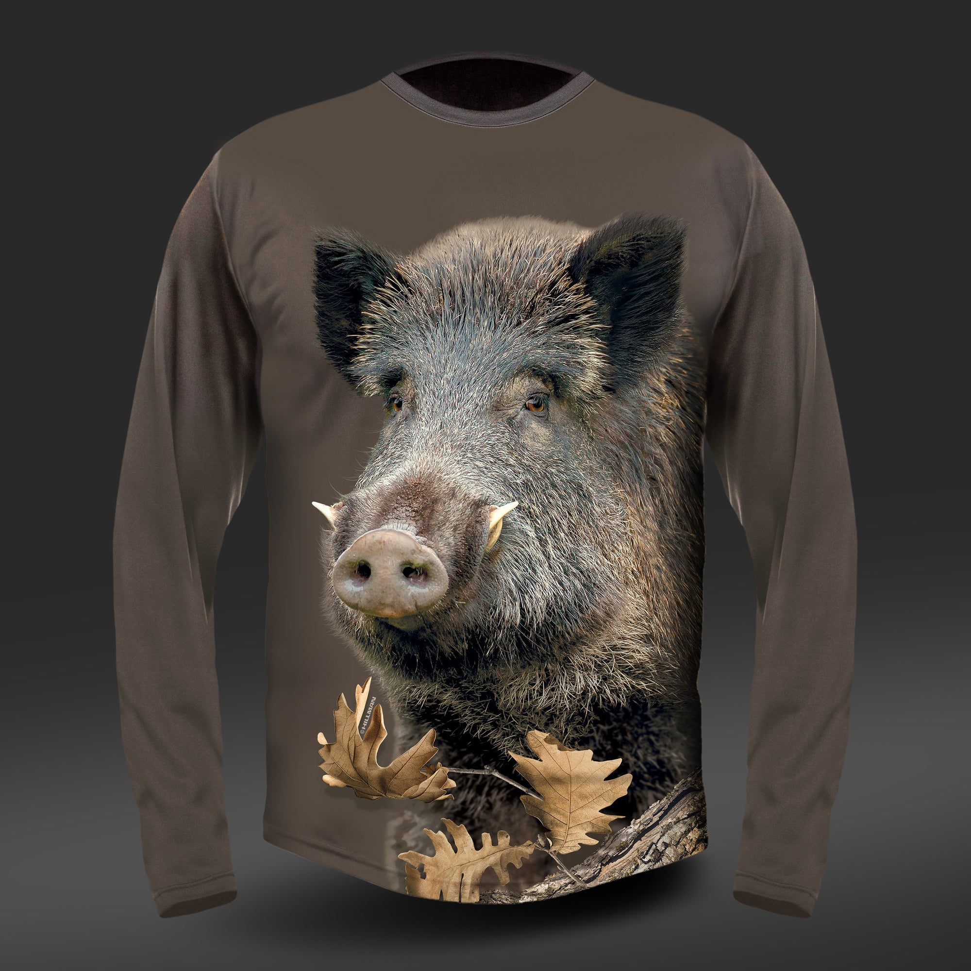T-shirt Wild Boar DGT cotton Long Sleeve