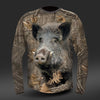 T-shirt Wild Boar DGT cotton Long Sleeve