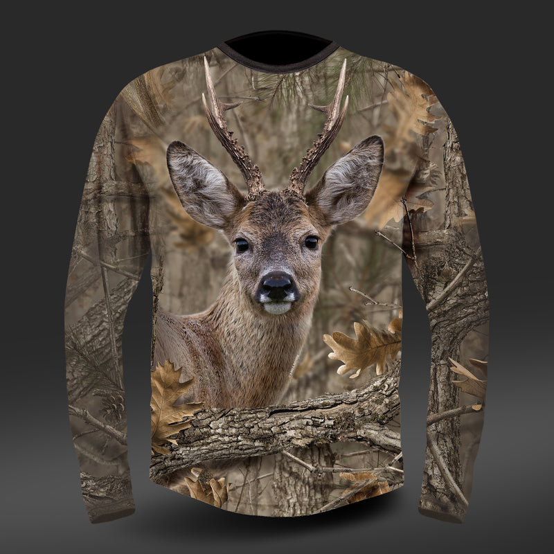 T-shirt Rое Deer DGT cotton Long Sleeve