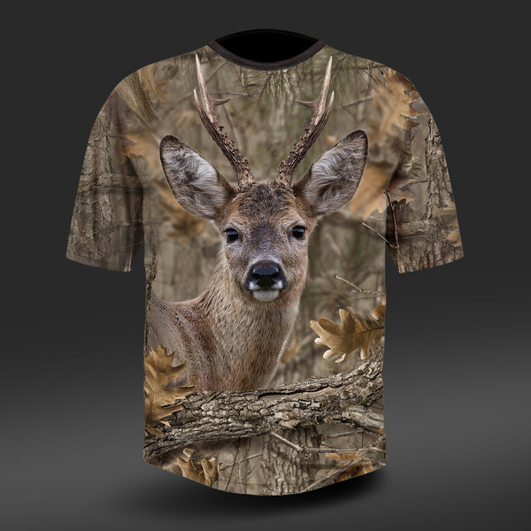 T-shirt Rое DGT cotton Sleeve | Hillman Hunting - HILLMAN